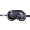 Dacasso Black Leather Sleep Mask EI-1009